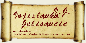 Vojislavka Jelisavčić vizit kartica